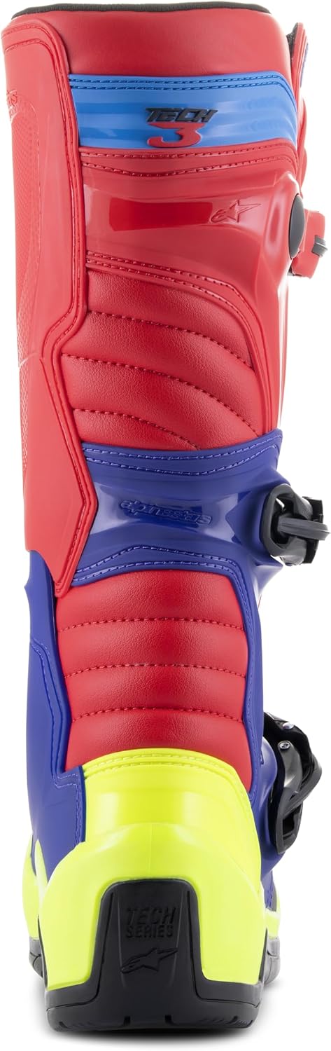 Alpinestars Motocross-Stiefel Tech 3 Schwarz 40.5 EU Mehrfarbig, 40.5 EU Mehrfarbig