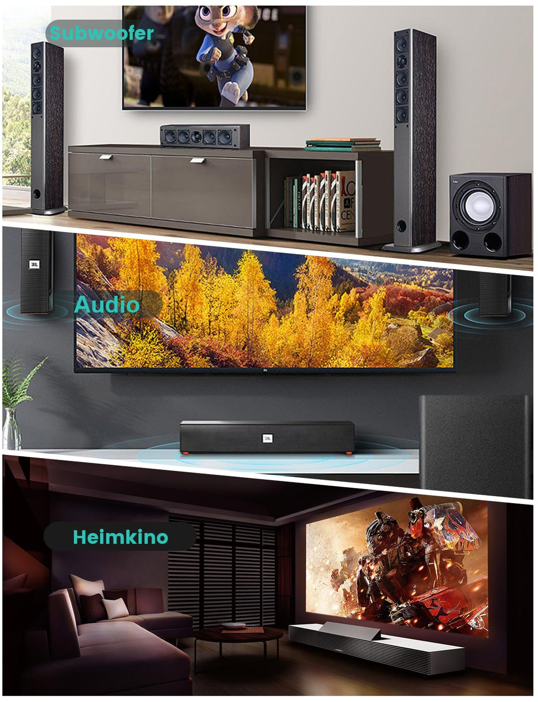 EMK 90 Grad Optisches Audiokabel Toslink Spdif Lichtleiterkabel für Stereoanlage, Soundbar, Heimkino