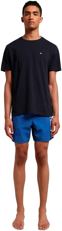 Napapijri Herren V-Box Schwimmhose S Skydiver Blue, S Skydiver Blue