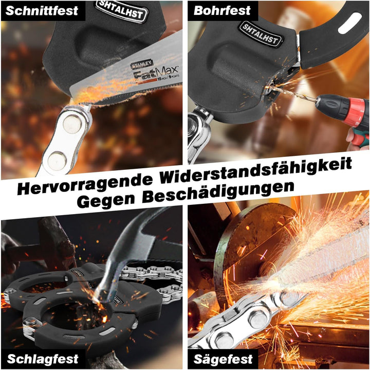 E Scooter Schloss, Handschellenschloss, Schloss für E Scooter und Rollerschloss, E Scooter Zubehör,