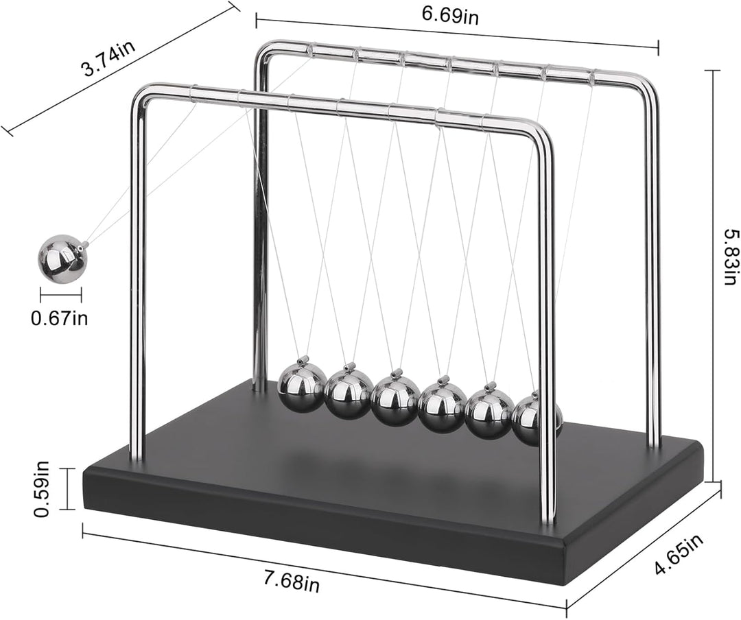Newtons Wiege Balance Bälle Wissenschaft Physik Gadget Desktop Dekoration kinetische Bewegung Spielz
