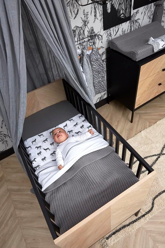 Meyco Baby Uni Betthimmel, Babyhimmel (Baldachin aus Baumwolle und Polyester, geschützte Umgebung, w