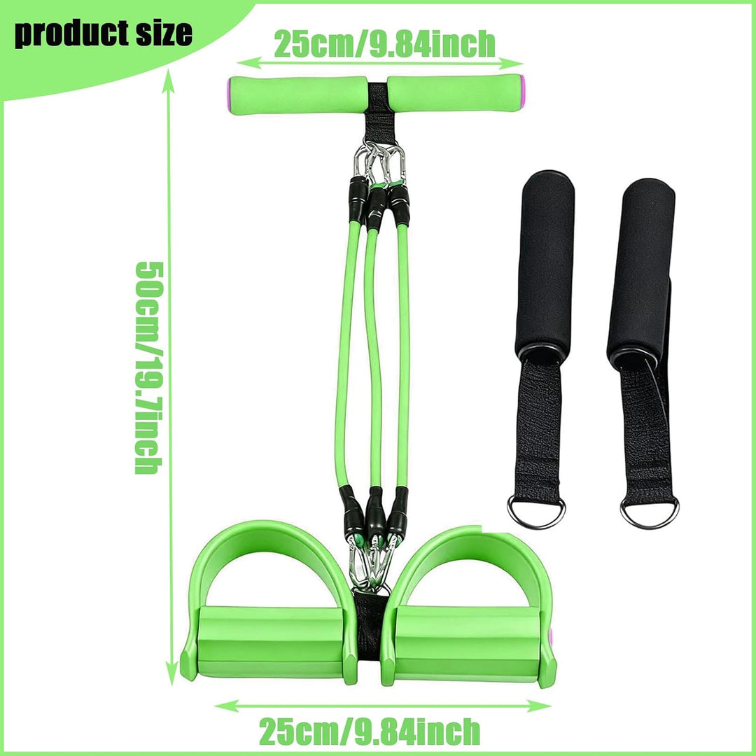 Sit-Up Trainingsgeräte, Pedalwiderstandsgerät, Elastische Zugseil Multifunktions Leg Exerciser, Expa