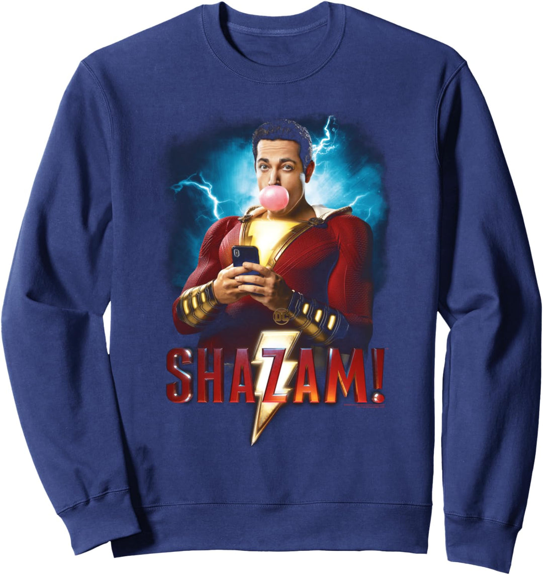 Shazam! Movie Poster Sweatshirt