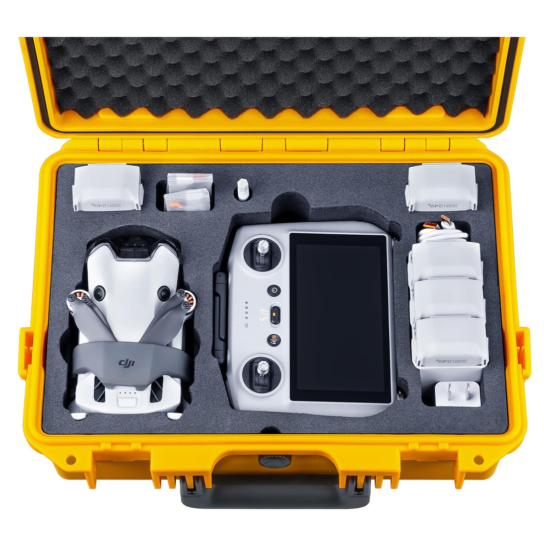 Lykus Titan MM410 Wasserdicht Tasche/Koffer/Case für DJI Mini 4 Pro/Mini 3/Pro und DJI RC 2/RC/RC-N2