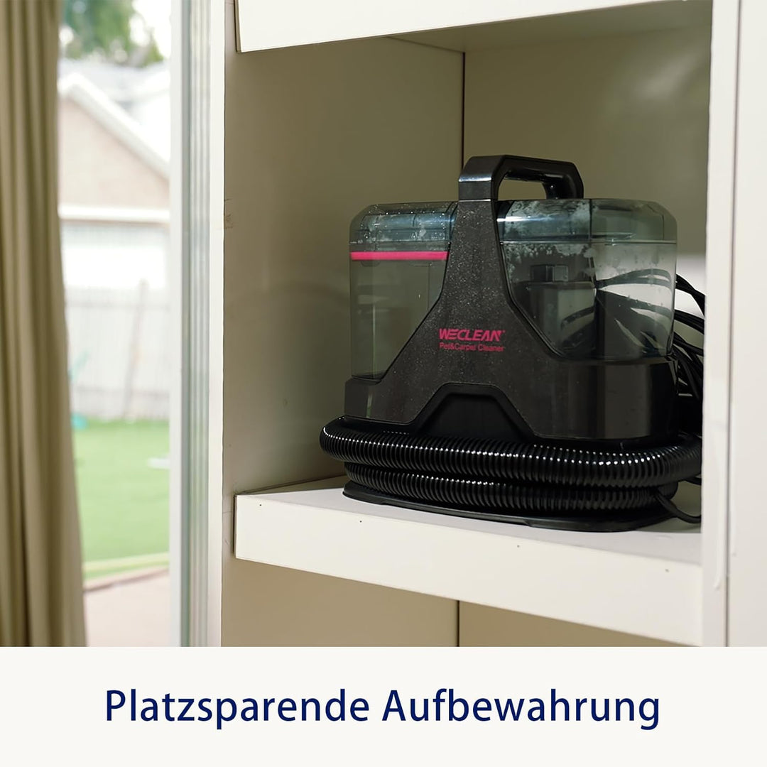 WECLEAN C3 Nasssauger Polsterreiniger Gerät,Fleckenreiniger für Teppiche, Sofas, Treppen, Fenster, S