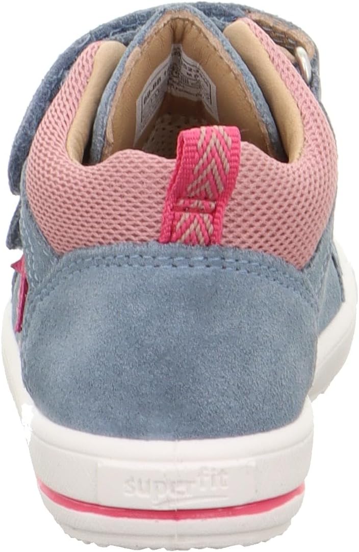 Superfit Mädchen Moppy Lauflernschuhe 19 EU Blau Pink 8040, 19 EU Blau Pink 8040