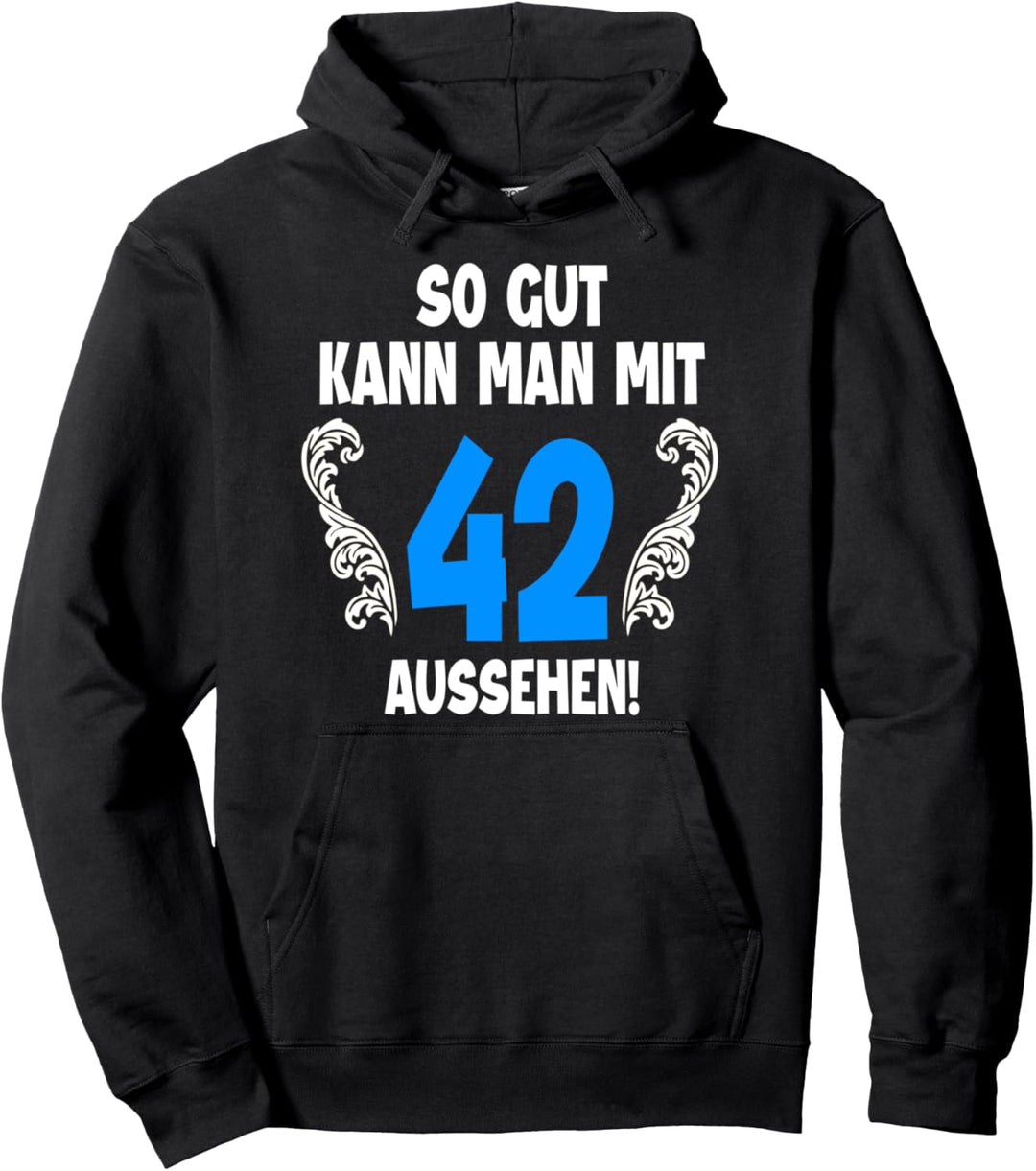 42 Jahre Tshirt Männer Jahrgang 1980 Geboren 42. Geburtstag Pullover Hoodie