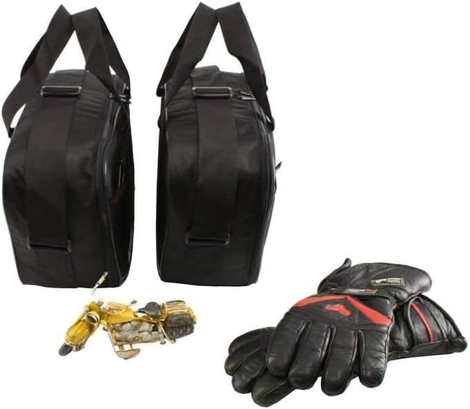 made4bikers: Bedruckte Koffer Innentaschen passend für Harley-Davidson Road King sowie Road-, Street