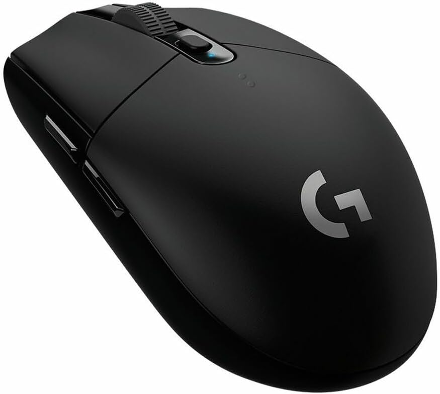 Logitech G305 LIGHTSPEED kabellose Gaming-Maus mit HERO 12K DPI Sensor, Wireless Verbindung, 6 progr
