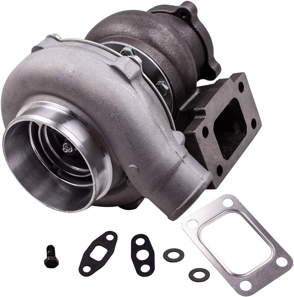 maXpeedingrods Universeller Turbolader Abgasturbolader GT3037 T3 AR 0.60 GT30 GT3076 Universal