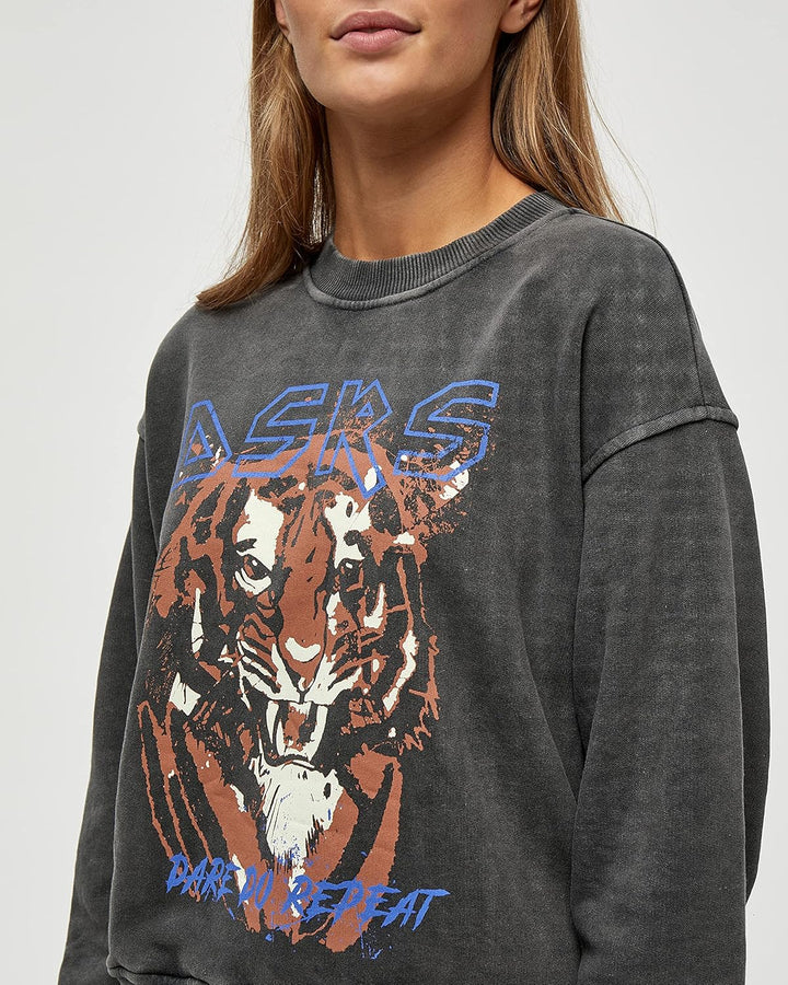 Desires Damen Emery Sweatshirt XS 9000 Black, XS 9000 Black