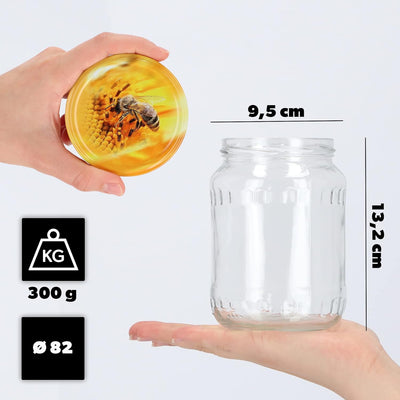 KADAX Einmachgläser, Marmeladengläser 720 ml, Einmachgläser mit Schraubdeckel, Gläser mit Schraubver