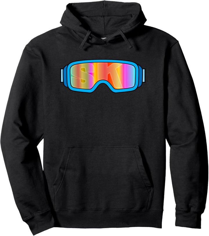 Skibrille, Skifahrer, für Damen, Herren, Jungen, Mädchen, Ski-Ausrüstung Pullover Hoodie