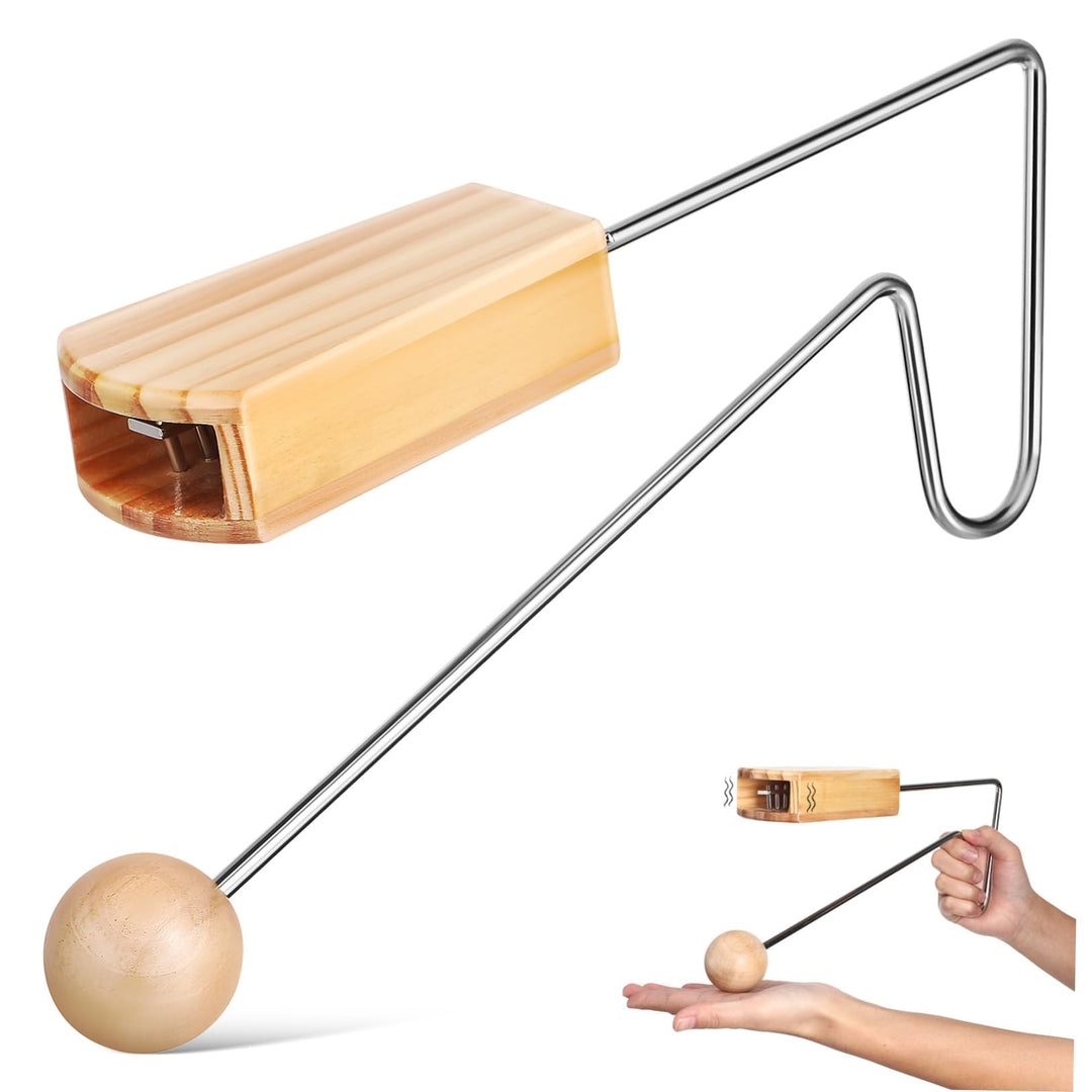 Yardwe Vibraslap Holzschlaginstrument Vibrationsplatte Klangspielzeug Musikinstrument Für Musiker Un