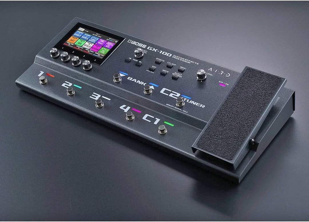 Boss GX-100 Multi-Effektgerät + keepdrum Klinken-Kabel