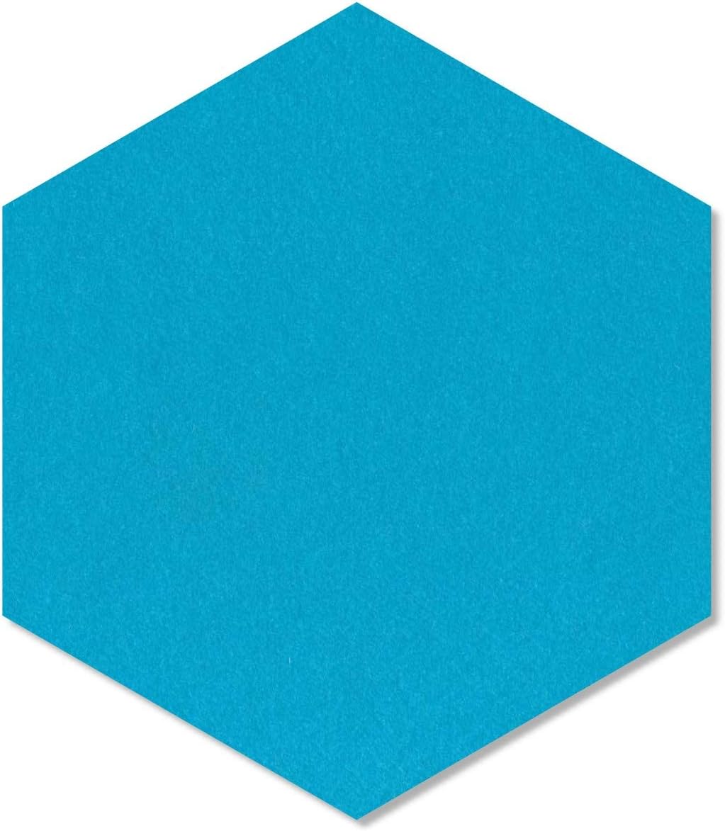 platino24 Schallabsorber COLORE aus Basotec G+ I Akustikpaneele mit Akustikfilz I Wand-Paneele mit 6