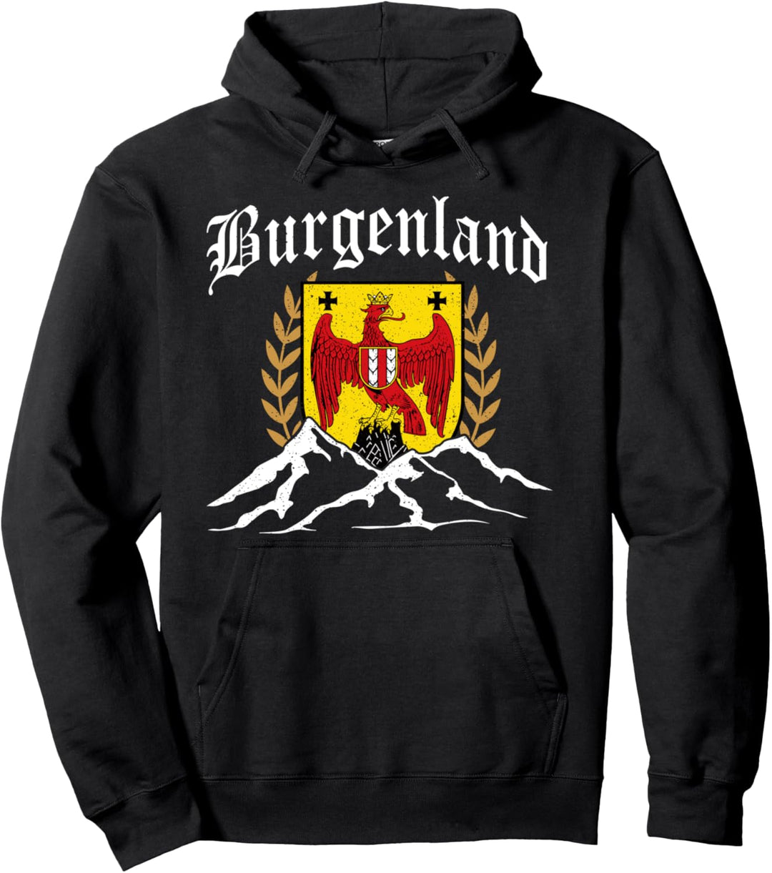 Burgenland Wappen Burgenländer Österreich Pullover Hoodie