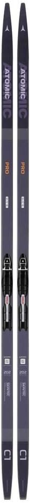 ATOMIC Pro C1 SKINTEC + PLK ACS Ski, Erwachsene, Unisex 181 cm Grau/Schwarz/Grau (mehrfarbig), 181 c