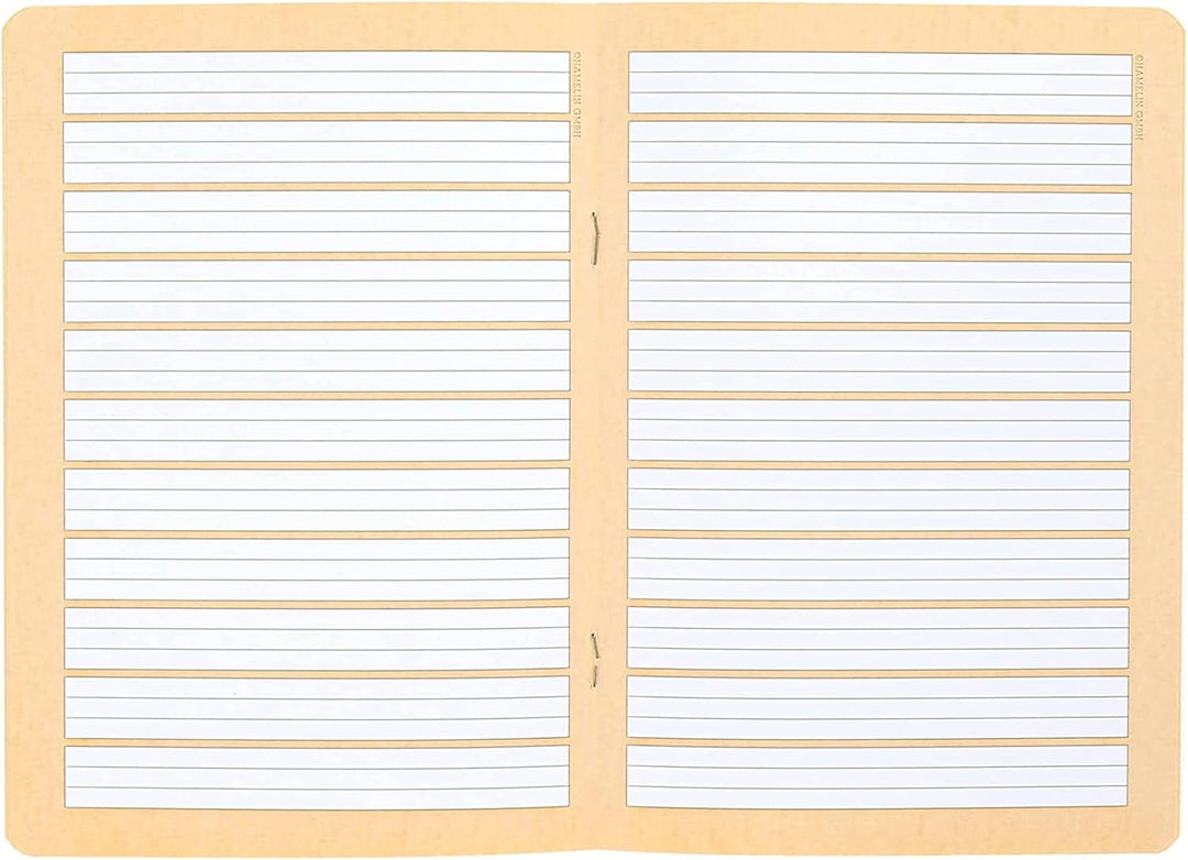 Oxford Schulheft A5, Lineatur 1, 16 Blatt, grün mit Tatzen, 15 Stück (Packung mit 2) 16 Blatt (Packu