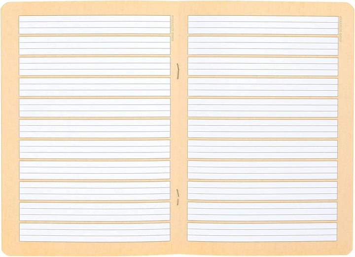 Oxford Schulheft A5, Lineatur 1, 16 Blatt, grün mit Tatzen, 15 Stück (Packung mit 2) 16 Blatt (Packu