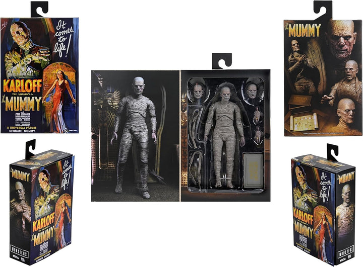 Universal Monsters (Farbe Mumie Ultimate 7 Inch Massstab Actionfigur Exclusive
