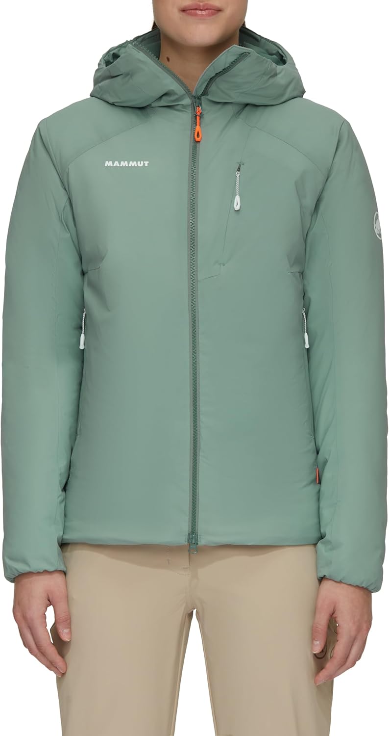 Mammut Damen Rime in Flex Hooded Jacket Women Isolationsjacke mit Kapuze XS jade, XS jade