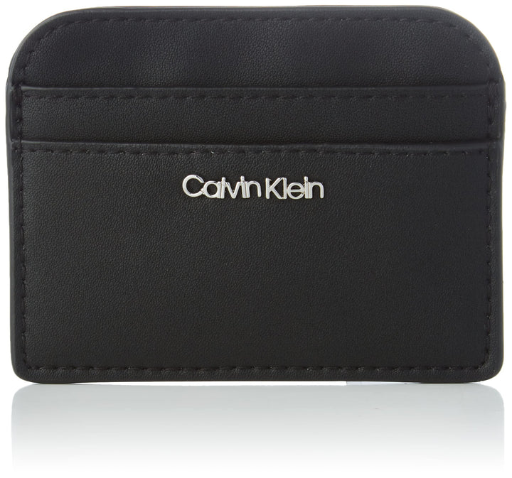 Calvin Klein Damen Dome Kartenhalter Must, Ck Black