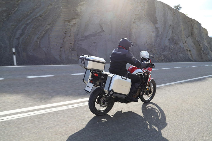 D0tr37100 - heckkoffer oder motorradkoffer aus aluminium tr37 terra, Aluminium