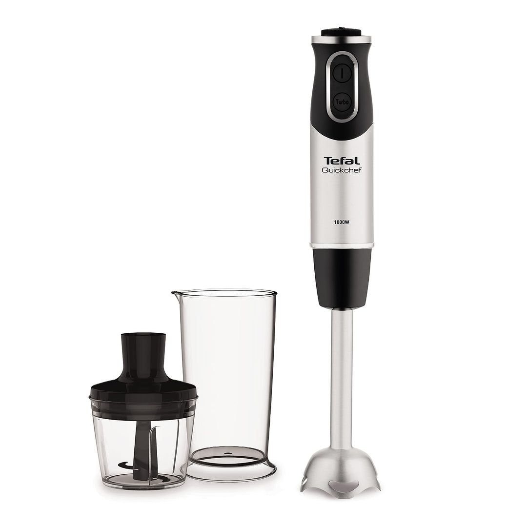 Tefal HB6598 Blender, PC, Schwarz/Edelstahl
