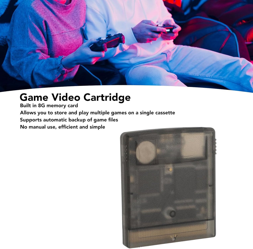 Videospiel Speicherkarte, 1000 in 1 Spiel Videokassette mit 8G Speicherkarte für Gameboy Advance SP,