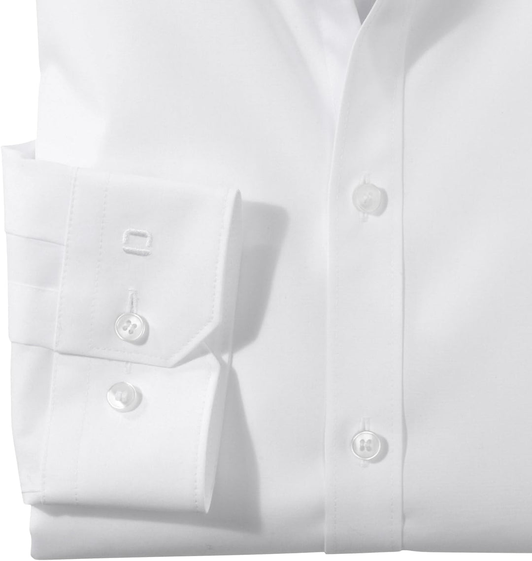OLYMP Herren Businesshemd Langarm No.Six,Einfarbig,super Slim,Urban Kent 36 Weiss, 36 Wei&#xDF;