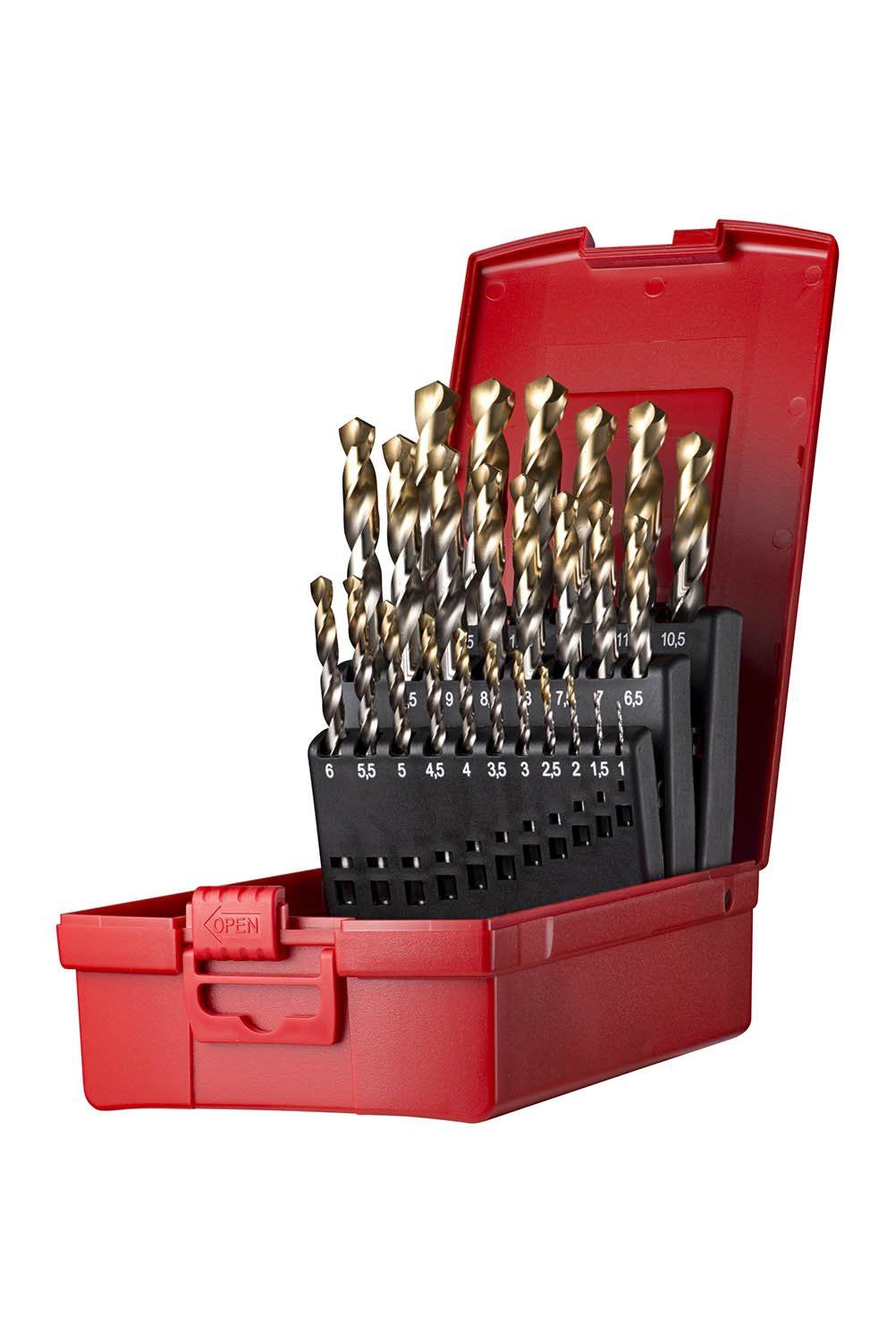 Dormer Jobber Drill Set, Set of 25 Set of 25 1.0-13.0 x 0.5mm, Set of 25 1.0-13.0 x 0.5mm