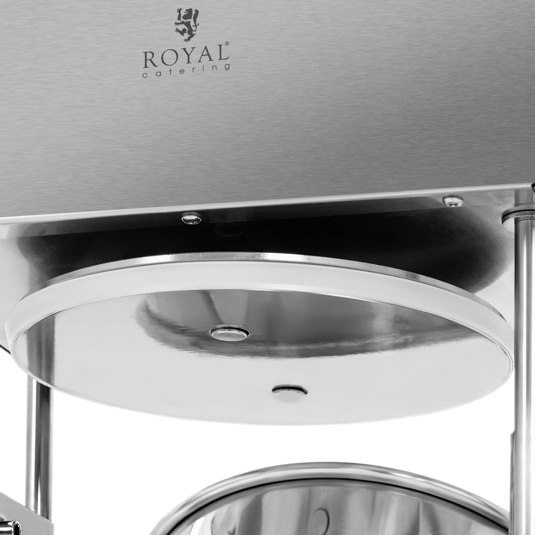 Royal Catering Elektrischer Wurstfüller mit 300 W und 20 l Kapazität über Fusspedal steuerbar Wurstf