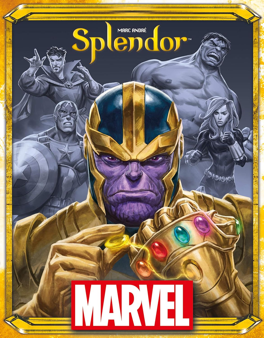 Space Cowboys | Splendor: Marvel | Gesellschaftsspiel | Ab 10 Jahren | 2-4 Spieler | 30 Minuten