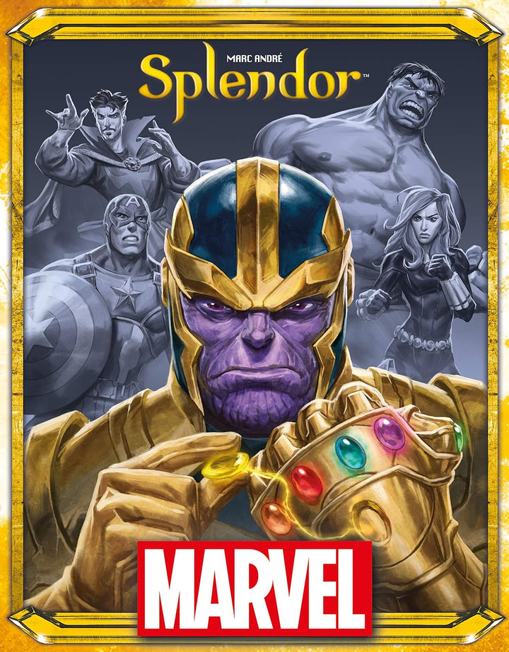 Space Cowboys | Splendor: Marvel | Gesellschaftsspiel | Ab 10 Jahren | 2-4 Spieler | 30 Minuten