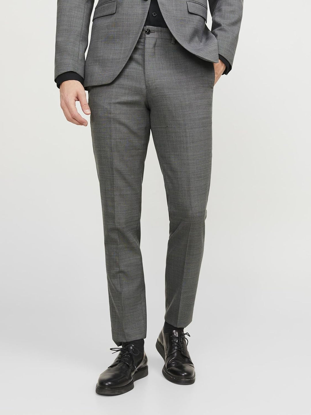 JACK & JONES Male Anzughose JPRSOLARIS Super Slim Fit Anzughose 42 Light Grey Melange, 42 Light Grey