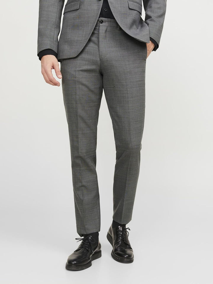JACK & JONES Male Anzughose JPRSOLARIS Super Slim Fit Anzughose 42 Light Grey Melange, 42 Light Grey