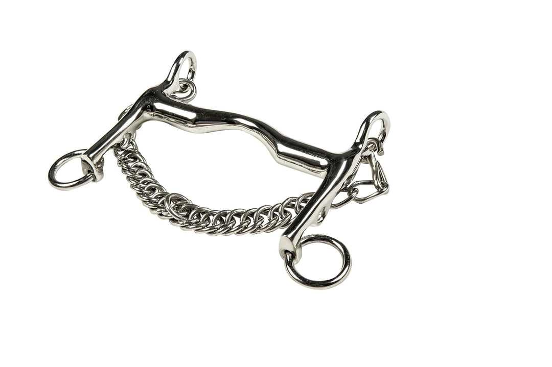 HKM Reitkandare-9885 silber 15,5 cm