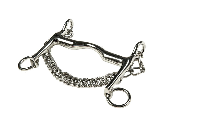 HKM Reitkandare-9884 silber 15,5 cm