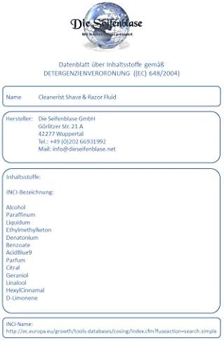 3 x 1 Cleanerist NEU !! "Mit Zitronenduft" Scherkopfreiniger zum Nachfüllen geeignet für die Rasiere