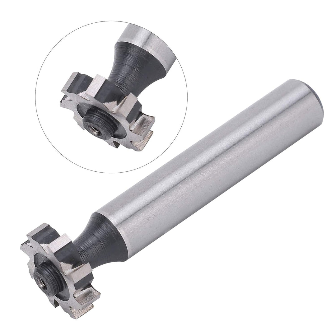 T-Nut-Fräser HSS Metrischer T-Spur-Nutfräser Zum Fräsen von Stahl, Aluminium, Kupfer und Eisen