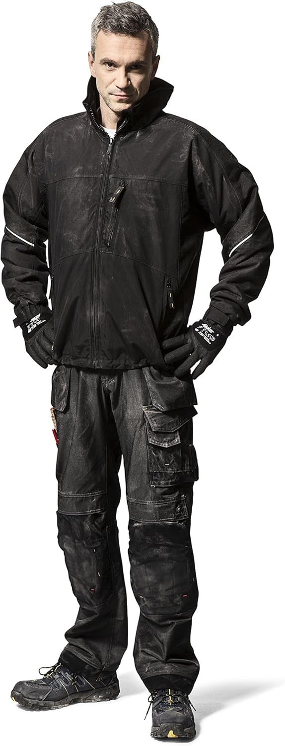 Snickers Canvas+ Hose, schwarz Gr. 154 154 Schwarz-schwarz, 154 Schwarz-schwarz