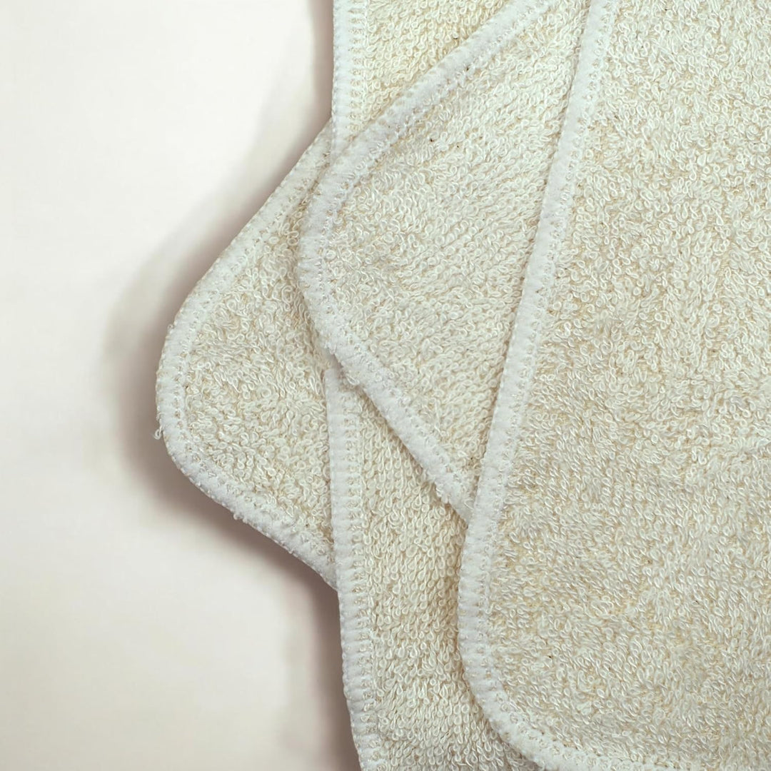 Wischtücher aus Bambus und Baumwolle von Muslinz, 12 Stück, Frotteetücher, 20 x 20 cm, Waschlappen,