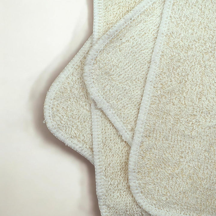 Wischtücher aus Bambus und Baumwolle von Muslinz, 12 Stück, Frotteetücher, 20 x 20 cm, Waschlappen,