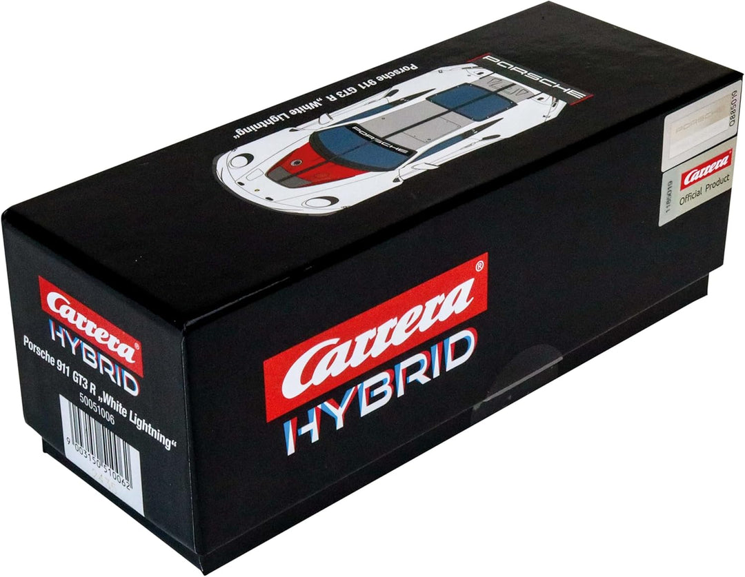 Carrera Hybrid, Porsche 911 GT3 R Rexy, Massstab 1:50, Front- und Rücklichter, Bis zu 30 Minuten Ren