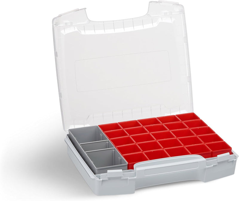 L-BOXX Sortimo i-BOXX 72 grau bestückt mit Insetboxenset A3 A3 Grau, A3 Grau
