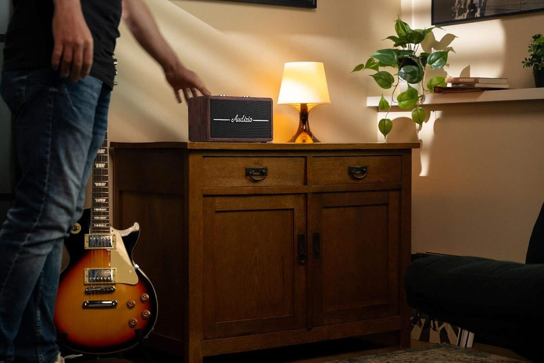 Audizio Tune60 - DAB Radio mit Bluetooth Lautsprecher, Fernbedienung, FM, 40 Watt, Batterie- Netzbet