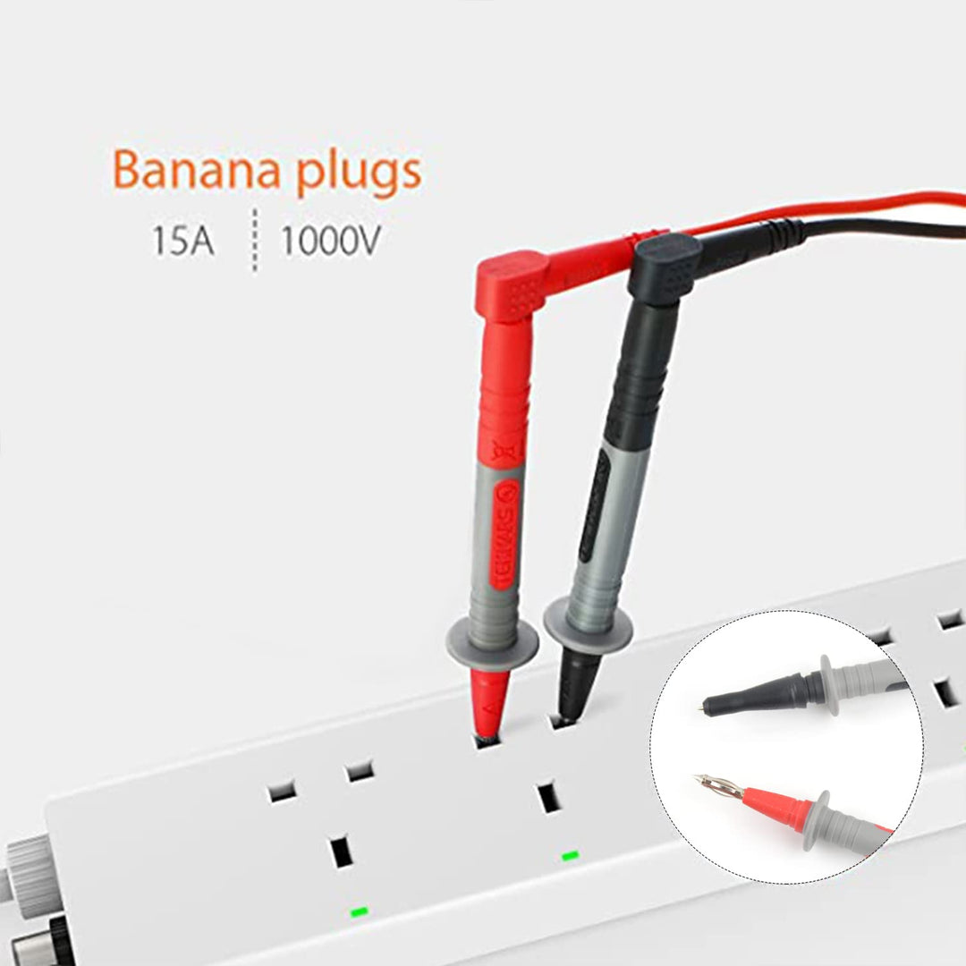 Messleitungen für Multimeter Test Kabel Set MESTEK 21 Stück Bananenstecker Prüfsonden Krokodilklemme