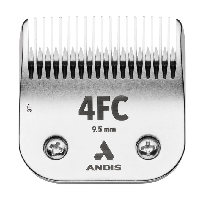 Andis 72615 CeramicEdge Schermesser für Haustiere, Karbonstahl, Grösse 4FC, 0,9 cm Schnittlänge